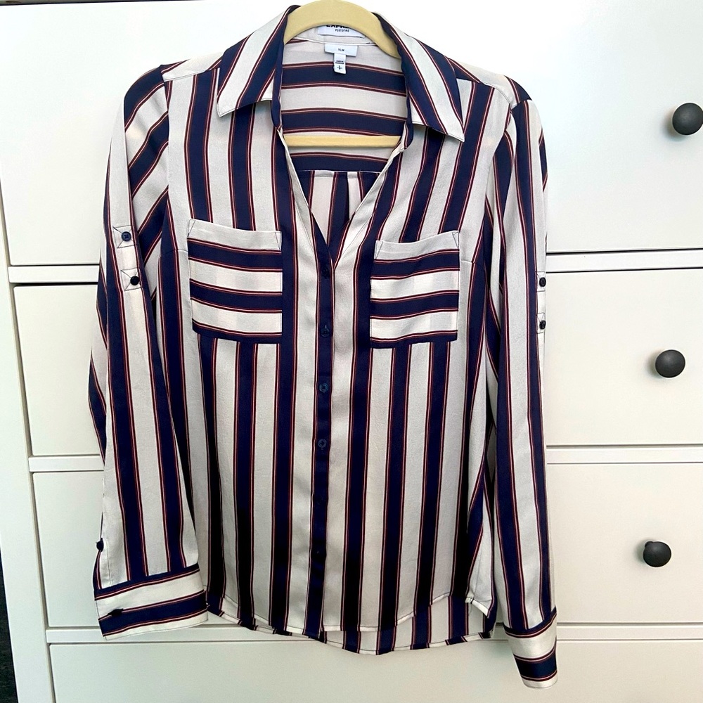 Express Portofino Striped Shirt